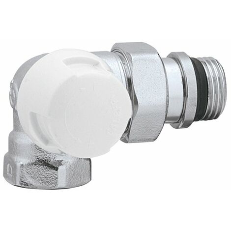 Valvola termostatica doppia squadra versione sinistra 3/8" Caleffi 225322  3/8”