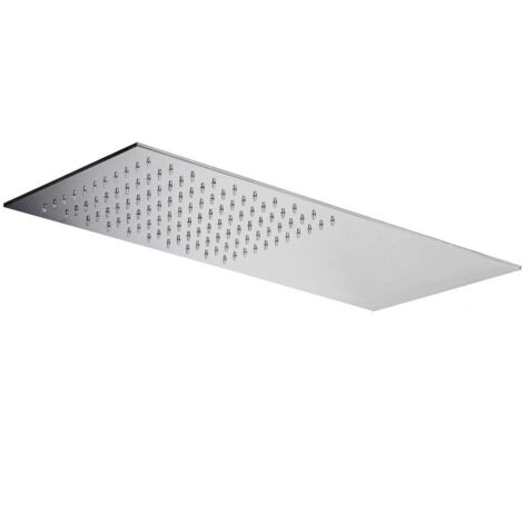 Soffione doccia anticalcare 500x220 mm Paffoni ZSOF117CR  Cromo
