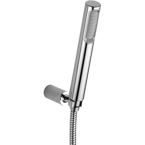 Set doccia in ABS con supporto orientabile a parete Paffoni Birillo ZDUP036CR Cromo