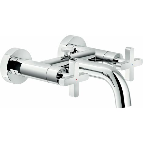 Miscelatore esterno per vasca Nobili serie Lira LR116210/1CR  Cromato - Ottone