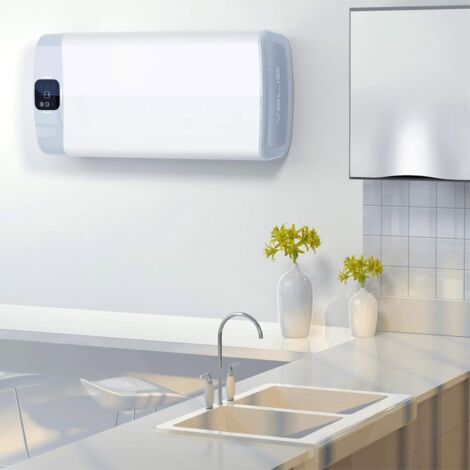 Scaldacqua elettrico ARISTON Velis Evo 80 Litri EU 3626146  Bianco - Acciaio