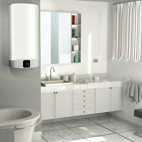Scaldacqua elettrico ARISTON Velis Evo 80 Litri EU 3626146  Bianco - Acciaio