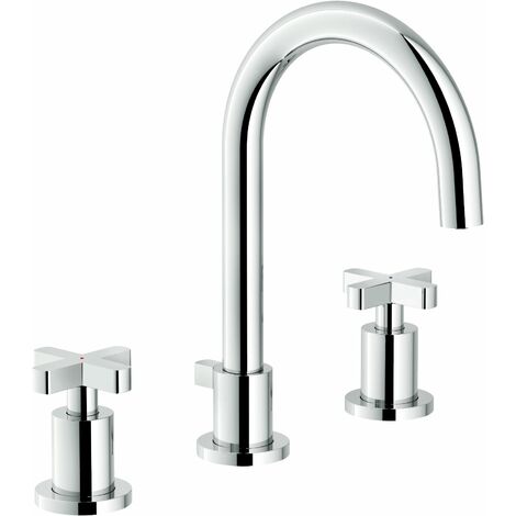 Batteria per lavabo Nobili serie Lira LR116211/1CR  Cromato - Ottone (1/5)