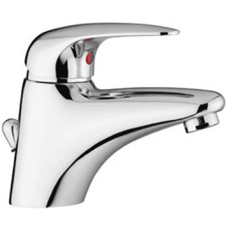 Miscelatore lavabo con scarico automatico 1”1/4G Paffoni serie Duemila DU075CR Cromato - Ottone