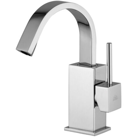 Miscelatore bidet con canna orientabile Paffoni serie Level LEA838CR Cromato - Ottone