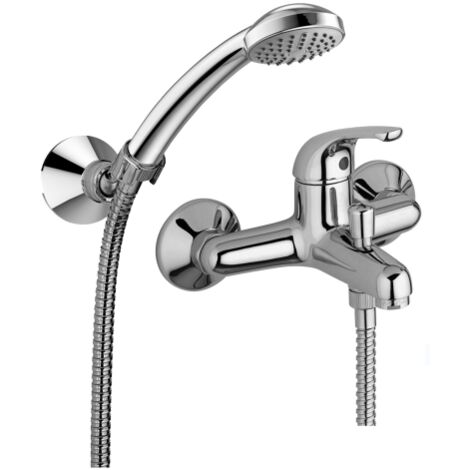 Miscelatore esterno per vasca con doccetta Paffoni serie Apollo 3 APM3023CR  Cromato - Ottone