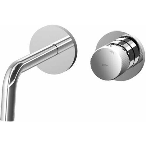Miscelatore lavabo ad incasso con bocca l. 248 mm Paffoni serie Jo JO007CR70 Cromato - Ottone