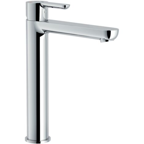 Miscelatore lavabo a bacinella a risparmio idrico ed energetico Nobili serie ABC ABH87128/2CR  Cromato - Ottone (1/7)
