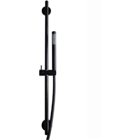 Saliscendi completo LIFE Paffoni ZSAL135NO  Ottone - Nero opaco