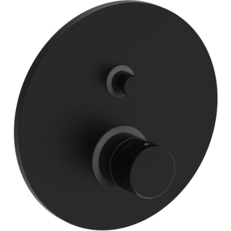 Miscelatore incasso doccia 2 uscite Paffoni serie Jo JO015NO  Ottone - Nero opaco