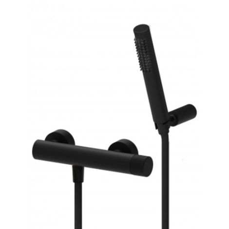 Miscelatore esterno per doccia Paffoni serie Jo JO168DNO  Ottone - Nero opaco