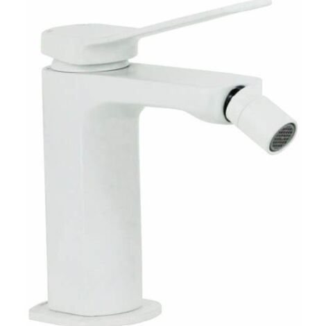 Miscelatore bidet bianco opaco Paffoni serie Tilt TI131BO  Ottone - Bianco Opaco