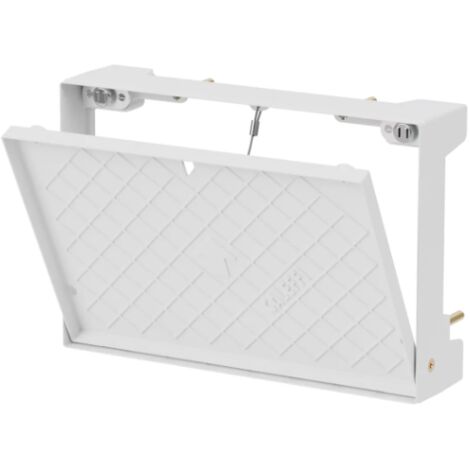 Portello a filo muro con telaio push-to-open Caleffi 359700 Bianco