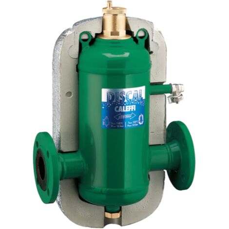 Disaeratore, corpo in acciaio verniciato con polveri epossidiche DN 100 DISCAL® Caleffi 551102  100