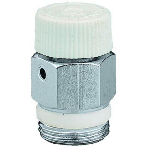 Valvolina manuale di sfogo aria per radiatori 3/8" M Caleffi 505131  3/8" M