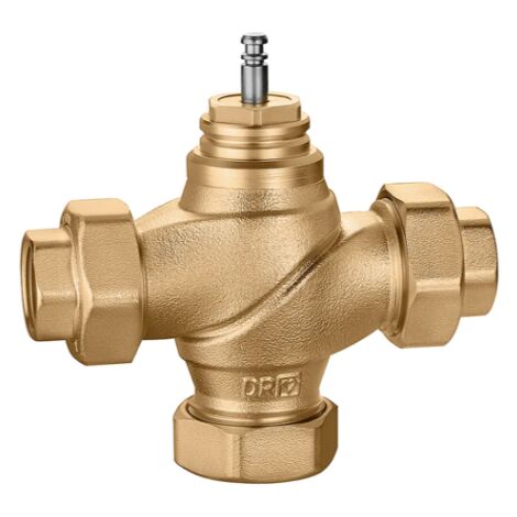 Valvola di regolazione a due vie, filettata, a globo. DN 32, attacco Rp 1 1/4" Caleffi 636700  32 - Rp 1 1/4"