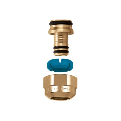 Raccordo per tubo multistrato con esercizio continuo ad alta temperatura Caleffi 6795 Ø14 x 2