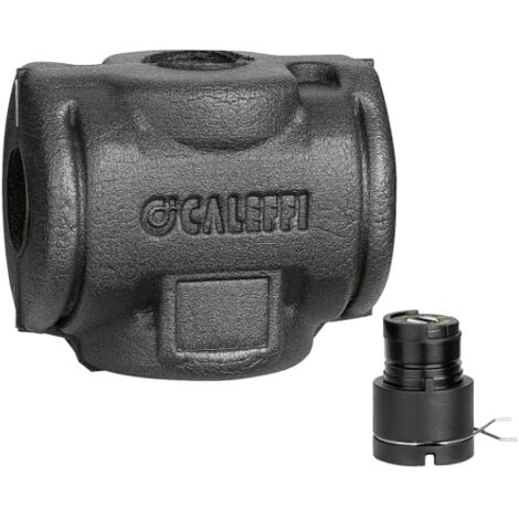 Kit di coibentazione per utilizzo in impianti di riscaldamento e condizionamento, valvole serie 644 Caleffi CBN644357 Nero