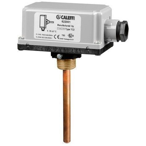 Termostato di sicurezza supplementare Caleffi 622001 5÷55°C