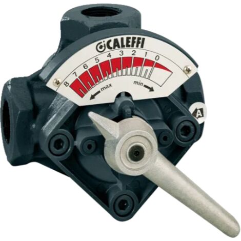 Valvole miscelatrice tre vie, filettata, a farfalla. 1 1/4" Caleffi 610007  1 1/4”