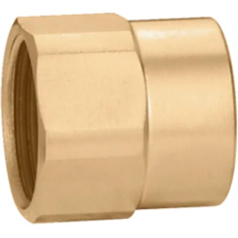 Boutt 2110856 – Raccordo Femmina In Ottone, Filettato 20x27, Per Liquidi, Pressione Max 5 Bar - 6