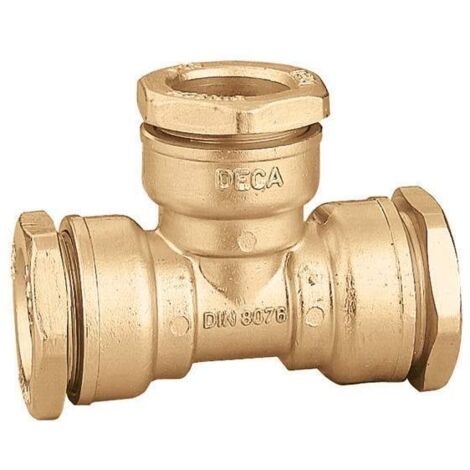 Raccordo a tee. Diametro tubazione Ø21 Caleffi 894021 Ø 21 (1/2)