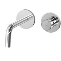 Miscelatore lavabo ad incasso, con bocca l. 123 mm Paffoni serie Jo JO104CR70 Cromato - Ottone