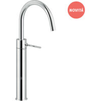 NOBILI Velis miscelatore lavabo monocomando a bacinella bocca girevole senza scarico codice prod: VE125168/3CR