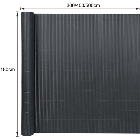 INFRANGE Balkon-Sichtschutznetz 6,3x15,7 M – Winddicht, UV-beständig, Inkl. Kabelbinder Für Terrasse & Garten