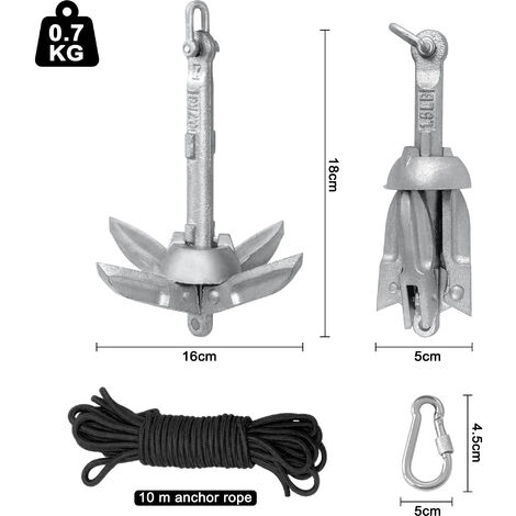 Grondanker, ground anchor, accessoire voor de 4x4 rijder, zilver
