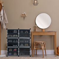 DIY Schuhregal Modular – Stecksystem Mit 18 Boxen Und Magnetverschluss