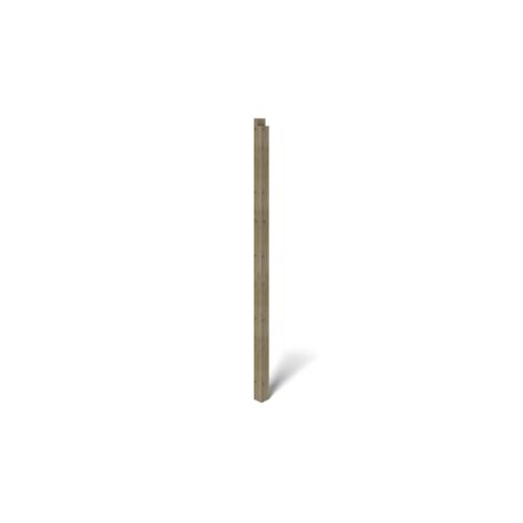 Altanka – Poteau pour pergola en bois d'épicéa 90x90mm – Traitement autoclave vert – Hauteur 223 cm – Résistant aux intempéries et insectes (1/3)