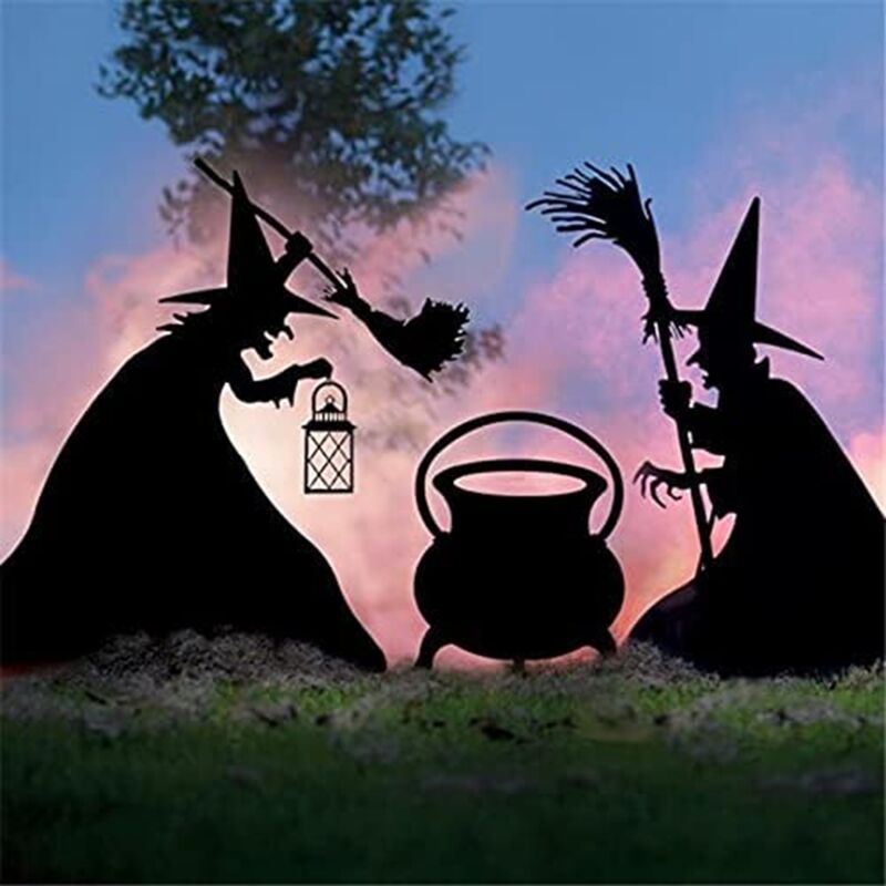 Chaudron sorcière Halloween 25 cm