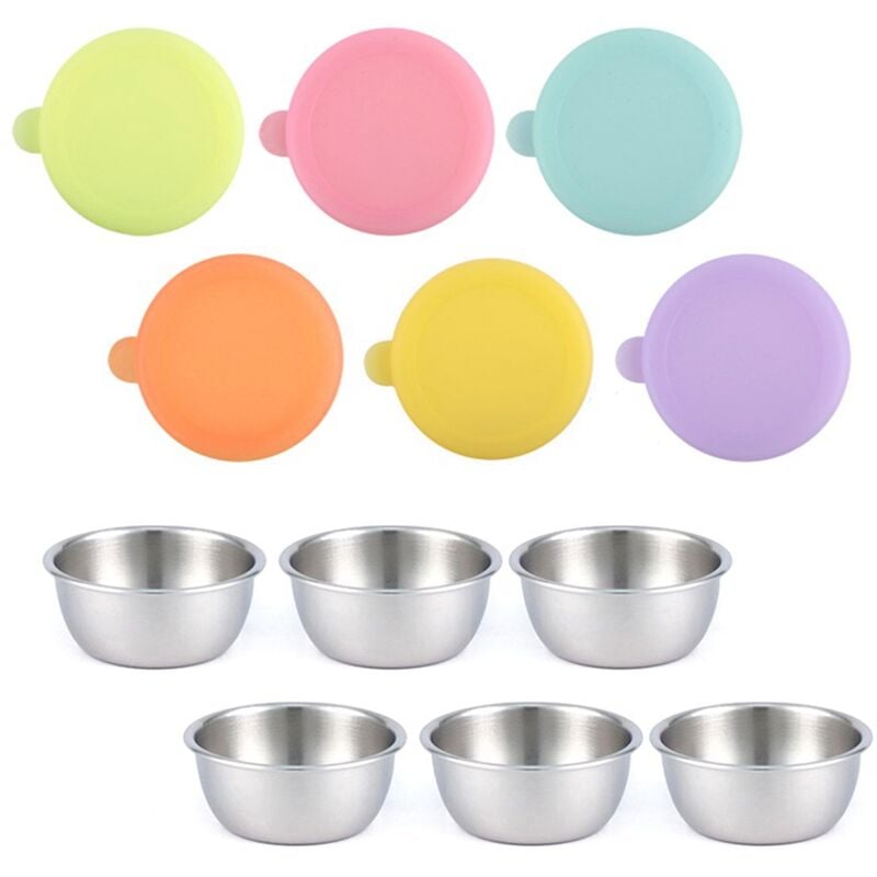 1 6pcs Pot De Rangement En Verre De 7 Onces Avec Couvercle - Temu France