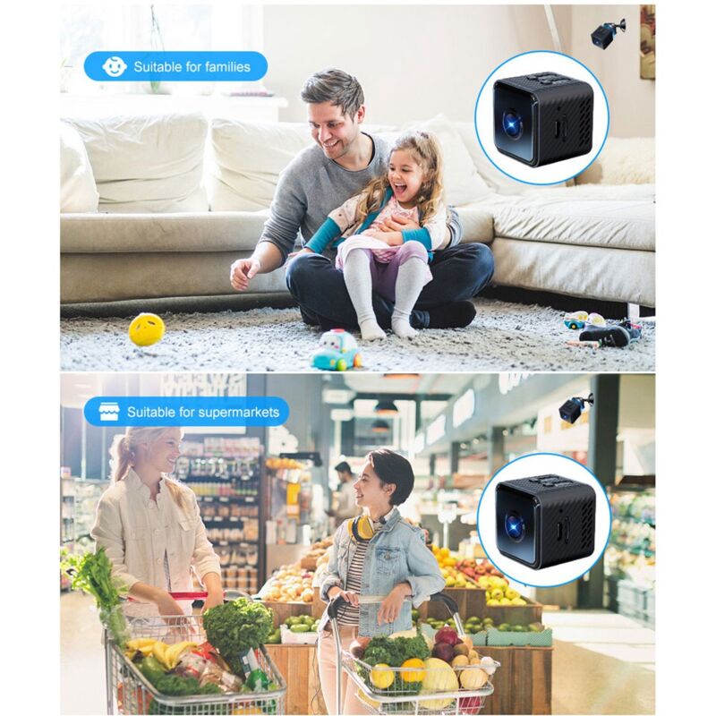 Mini caméra WiFi maison intelligente plus petite caméra Full HD 1080p Micro  caméscope infrarouge sans fil caméra espion caché de vidéosurveillance -  Chine Appareil photo, Caméra de vidéosurveillance