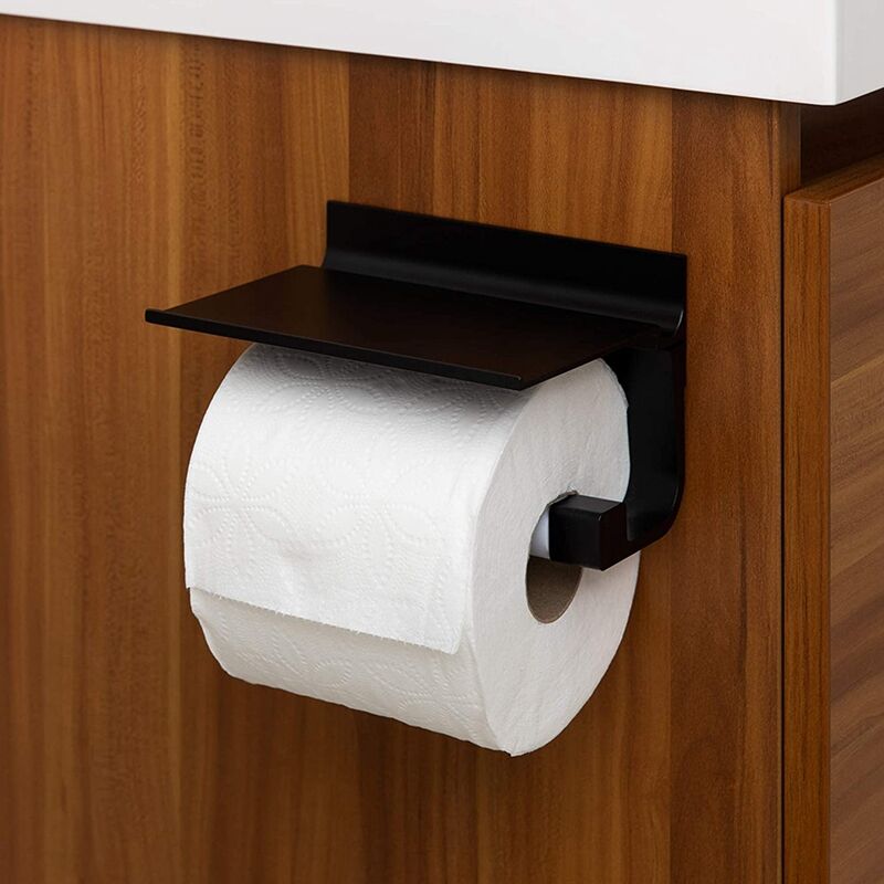 Le porte-papier hygiénique minimaliste avec réserve