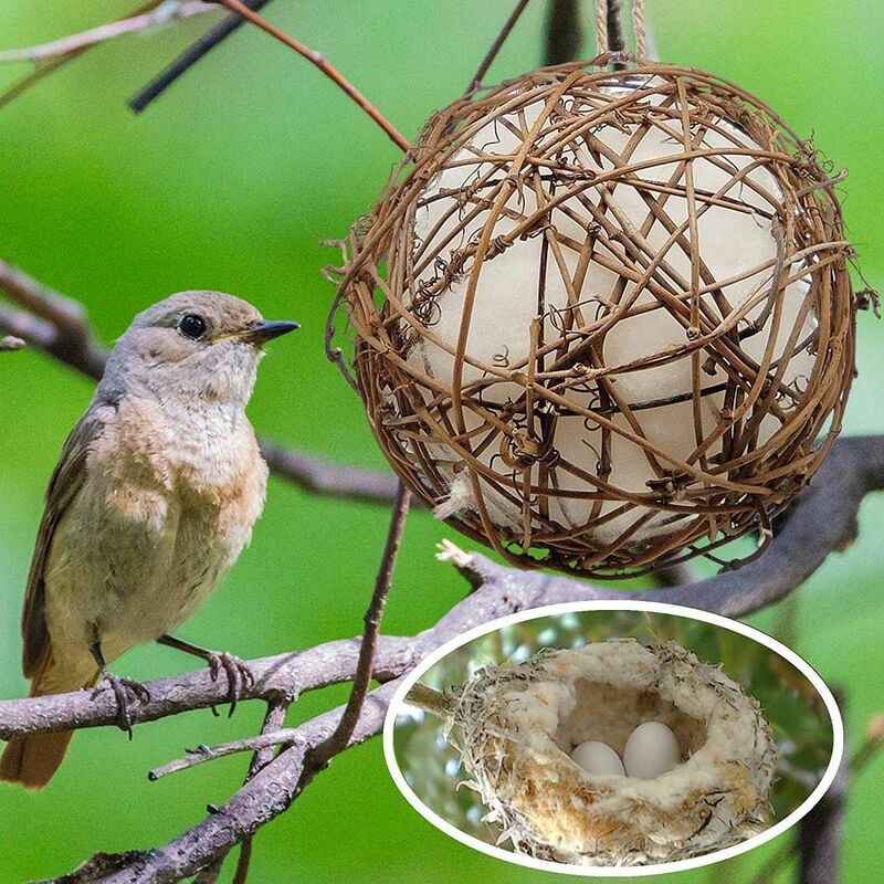 Bourre de nid en jute pour cage à oiseaux Benelux