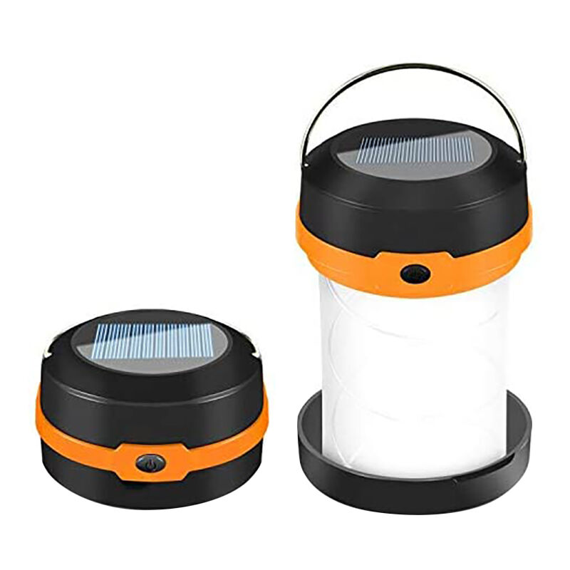 1pc Lampe De Poche Rechargeable USB, Lampe Torche Alimentée Par Énergie  Solaire, Lanterne Légère Avec Banque D'alimentation Pour Le Camping, La  Lectur