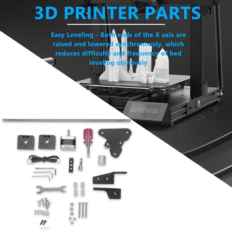 Filament TPR 2.85mm Consommables pour imprimante 3D Exclusivement pour l'imprimante  3D Cambrian Pro (Gris)