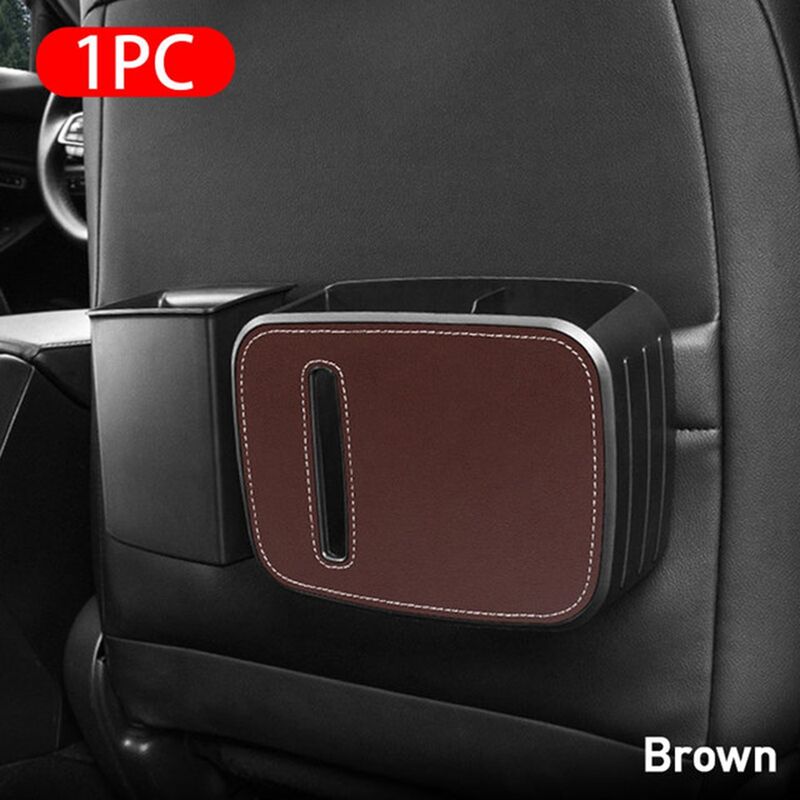 Boîte rangement multifonctionnelle siège arrière voiture sous boîte  mouchoirs b(