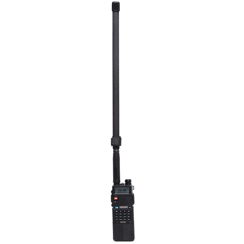 Antenne Pliable SMA-Femelle Double Bande VHF/UHF 144/430 MHz pour