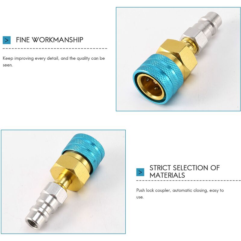 Achetez R1234yf à R134a Coupleur Rapide Côté Bas Pour le