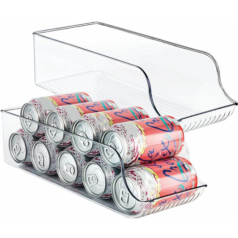 Boîte De Rangement De Boissons Pour Réfrigérateur 1 Pièce, Étagères De  Canettes De Boissons, Boîtes De Rangement De Canettes D'assaisonnement,  Support De Rangement De Canettes Portable À Main Pour Étagères De  Réfrigérateur