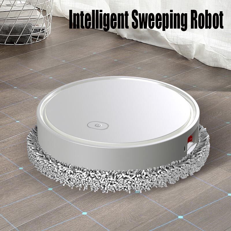 Aspirateur Robot, Robot Aspirateur Et Vadrouille Intelligent Ultra  Silencieux Avec Eau, Machine De Nettoyage Entièrement Automatique Sèche Et  Humide, Puissant Robot Nettoyeur 