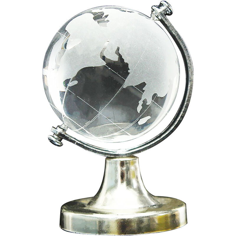 Globe en boule de cristal, modèle, Statue Globe du monde, carte de