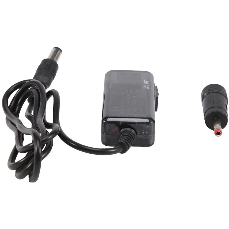 USB Boost Câble 5V à 9V 12V RéGlable Convertisseur de Tension 1A Step-Up  Volt Transformateur DC RéGulateur de avec Interrupteur et Affichage de  VoltmèTre à LED