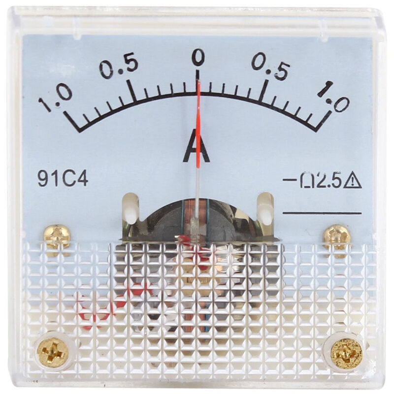 0-1A / 2A / 3A / 5A / 10A DC ampèremètre analogique ampèremètre