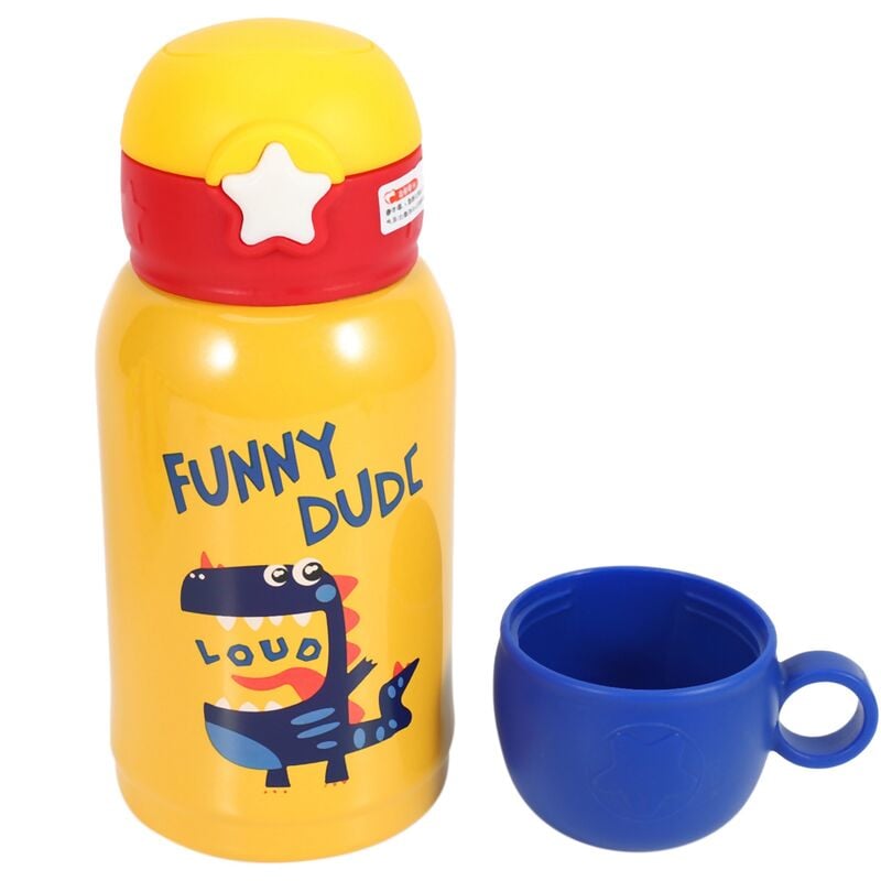 500 ML Double Paroi Enfant Bouteille Thermique Voyage en Plein Air Tasse de  Bande DessinéE en