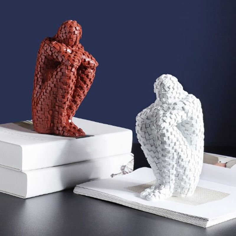 Animaux  Statue et sculpture en résine d'une Poule Mosaïque XL - Déco et  Artisanat