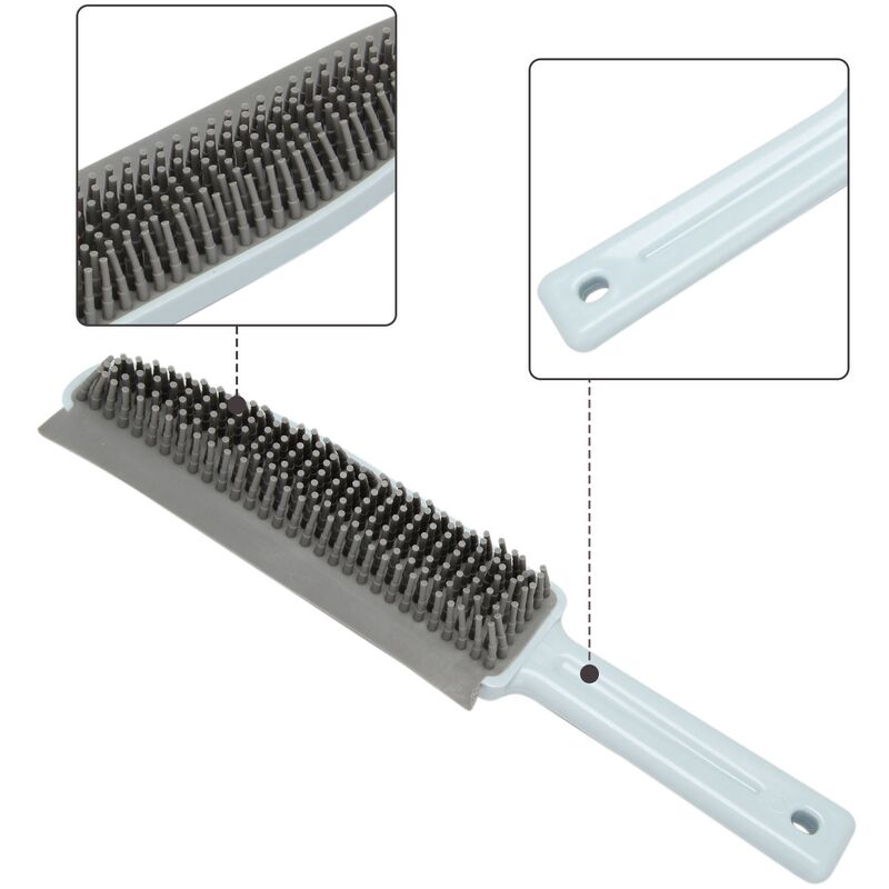 2 Pcs Cuisine à Long Manche de Nettoyage Brosse MéNage Multifonctionnel  DéContamination Brosse de Nettoyage Essuie